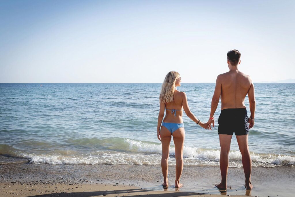 IMG_2262-spiaggia Vacanza al mare di coppia, viaggio di nozze in Toscana al The Sense Resort