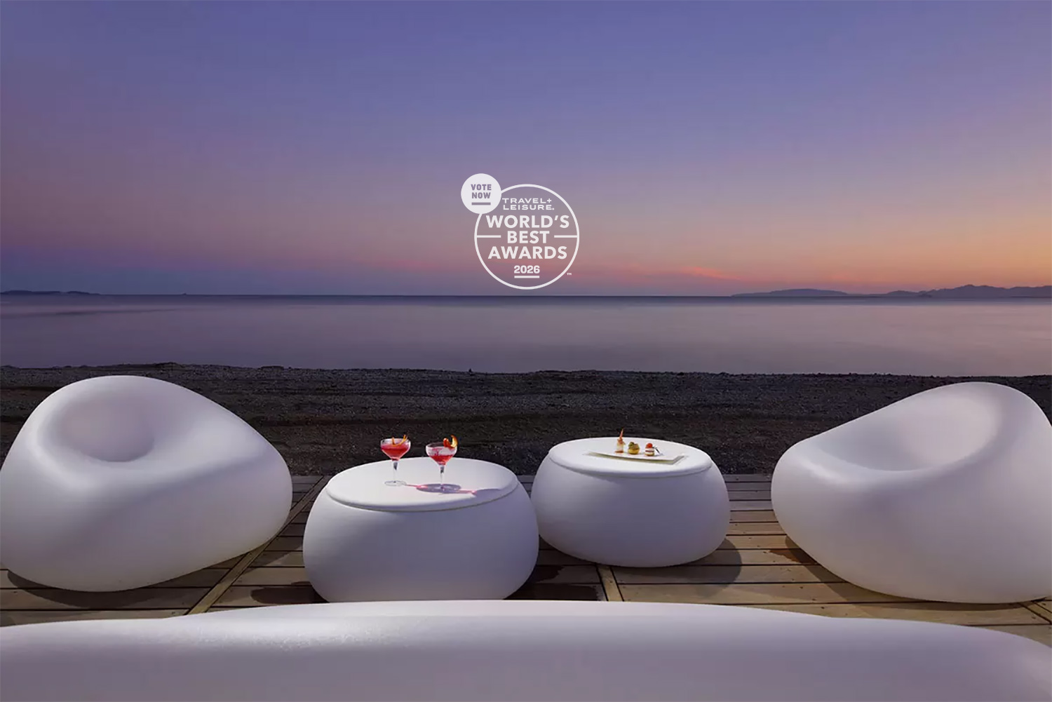 Nominated for Travel + Leisure 2026 World’s Best Awards