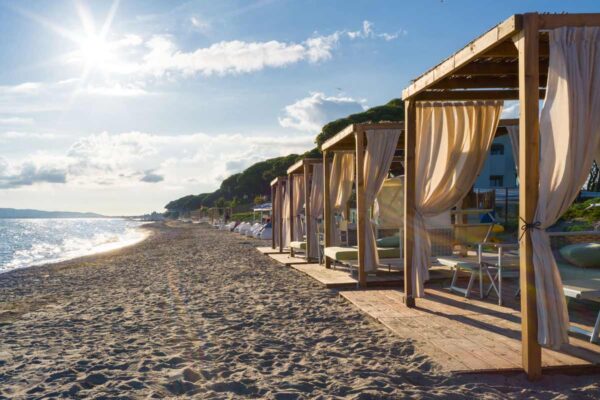 Spiaggia privata in Maremma Toscana